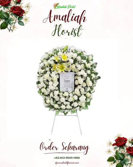 Krans Bunga Duka Pakansari Bogor