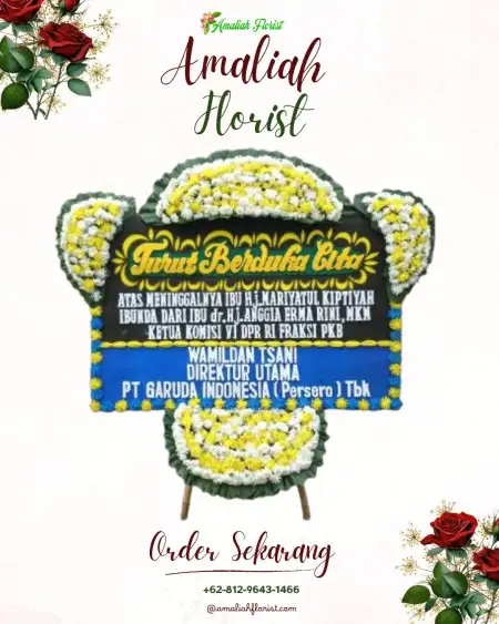 Papan Bunga Duka Pakansari Bogor